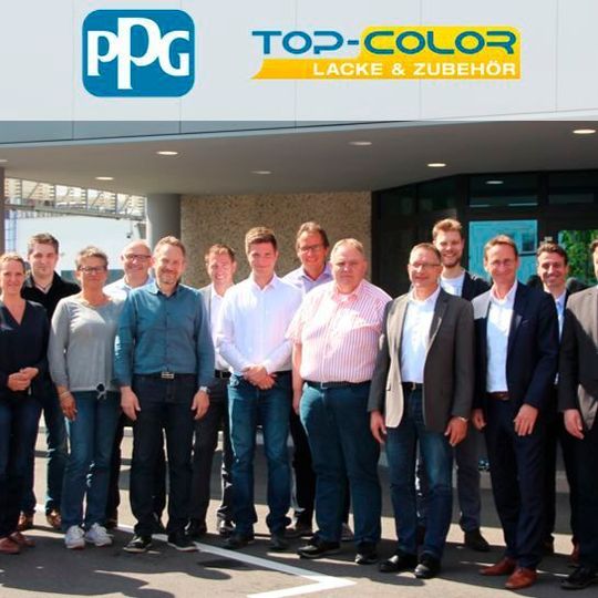 Top-Color auf der Vertriebstagung in der PPG-Zentrale Top-Color auf der Vertriebstagung in der PPG-Zentrale