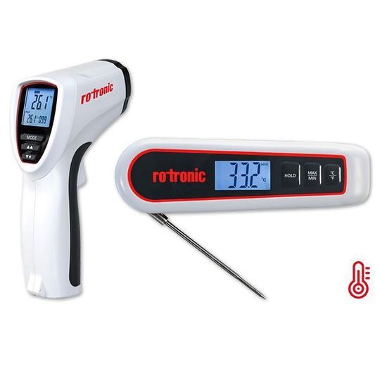 Infrarot Thermometer TP31-IR zur kontaktlosen Temperaturmessung und Einstech-Thermometer TP31-S Infrarot Thermometer TP31-IR zur kontaktlosen Temperaturmessung und Einstech-Thermometer TP31-S