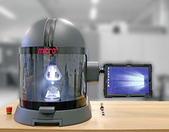 Adapter l'échelle des machines à celle des pièces à fabriquer, voilà le défi relevé par la Micro5. Adapter l'échelle des machines à celle des pièces à fabriquer, voilà le défi relevé par la Micro5.
