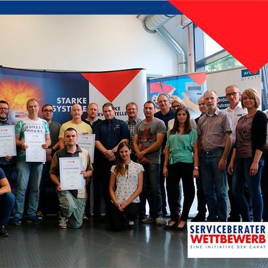 Die Teilnehmer des 11. Carat Servicebearter-Wettbewerb. Die Teilnehmer des 11. Carat Servicebearter-Wettbewerb.