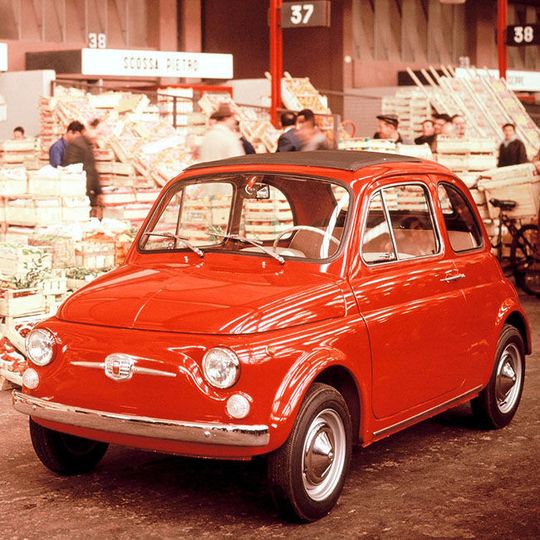Der Fiat 500 war schon immer retro. Der Fiat 500 war schon immer retro.