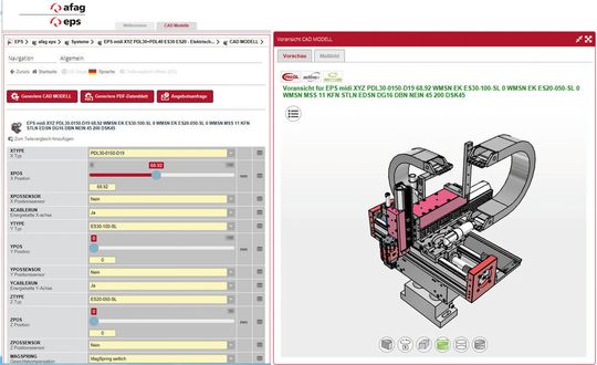 Der Handlingkonfigurator von Afag ist modular aufgebaut. Damit können Anwender das System individuell seinen Ansprüchen entsprechend gestalten. Der Handlingkonfigurator von Afag ist modular aufgebaut. Damit können Anwender das System individuell seinen Ansprüchen entsprechend gestalten.