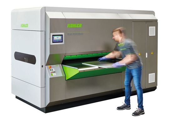 Bei Kohler Maschinenbau läufts rund. Die Auftragseingänge und -bestände sind auf neuem Allzeithoch Bei Kohler Maschinenbau läufts rund. Die Auftragseingänge und -bestände sind auf neuem Allzeithoch