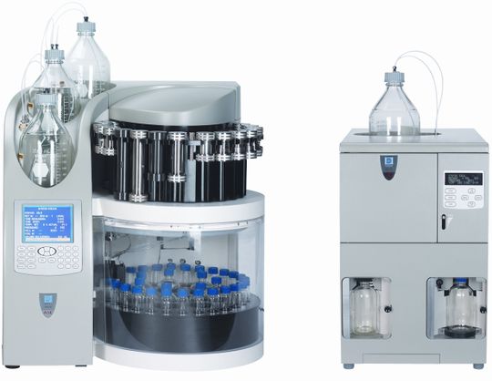 1 Durch den Einsatz des Werkstoffes Dionium können mit den neuen ASE-Systemen 350 (links) und 150 (rechts) auch Proben aufgeschlossen werden, die vorher sauer oder alkalisch hydrolisiert wurden. 1 Durch den Einsatz des Werkstoffes Dionium können mit den neuen ASE-Systemen 350 (links) und 150 (rechts) auch Proben aufgeschlossen werden, die vorher sauer oder alkalisch hydrolisiert wurden.