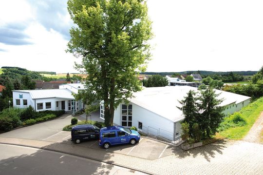 Die Aussenansicht der Firmenzentrale von Müller Präzisionswerkzeuge.