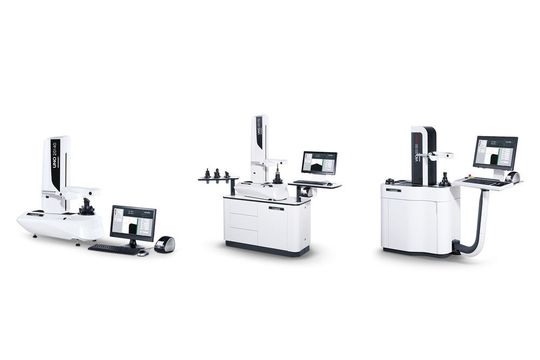 Decken das komplette Spektrum von manuellem über halbautomatisches bis zum vollautomatischen Vermessen ab: Haimer Microset UNO premium, UNO autofocus und VIO linear.