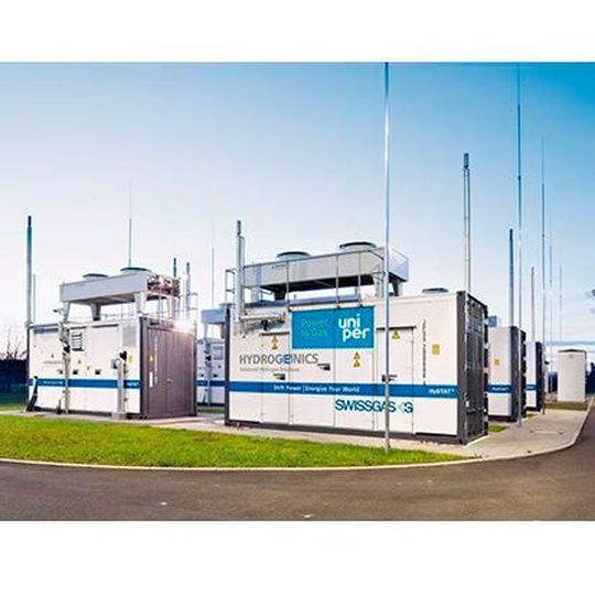 Die Uniper Power-to-Gas-Anlage in Falkenhagen Die Uniper Power-to-Gas-Anlage in Falkenhagen