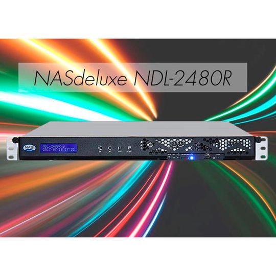 Kompaktes NAS ohne Ausstattungs-Overkill: Das NASdeluxe NDL-2480R. Kompaktes NAS ohne Ausstattungs-Overkill: Das NASdeluxe NDL-2480R.
