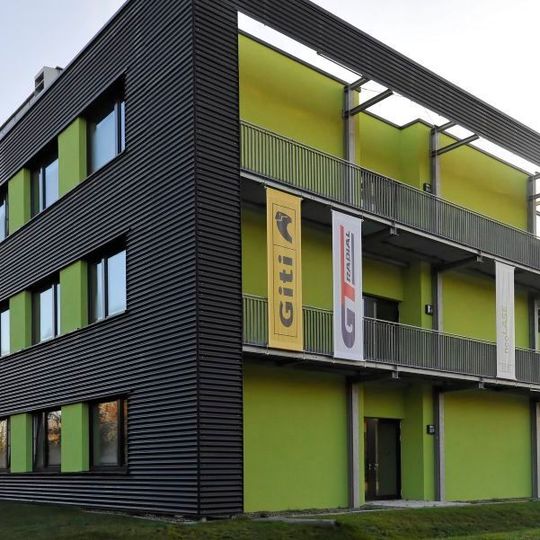 Giti-Firmenhauptsitz und -Entwicklungszentrum in Hannover. Giti-Firmenhauptsitz und -Entwicklungszentrum in Hannover.