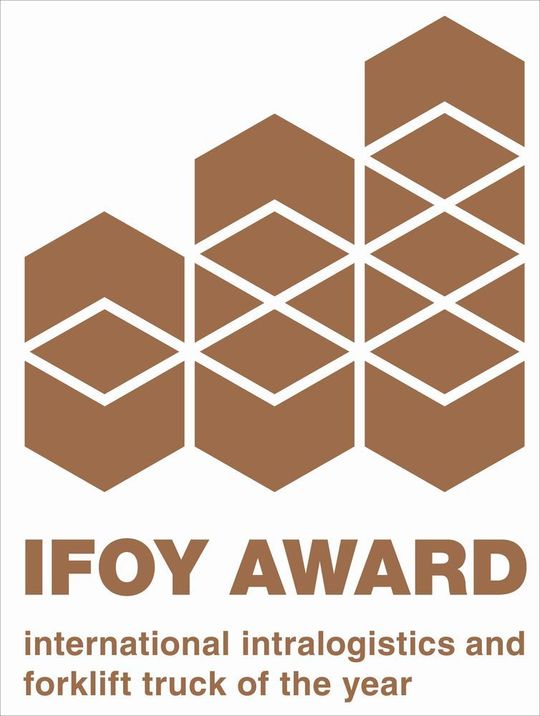 Das IFOY-Logo bleibt unverändert, der Untertitel wurde um den Begriff „intralogistics“ ergänzt. Das IFOY-Logo bleibt unverändert, der Untertitel wurde um den Begriff „intralogistics“ ergänzt.