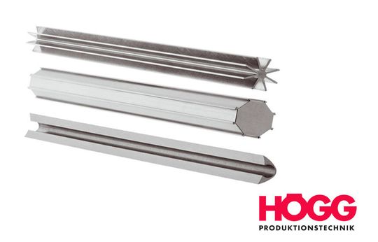 Das Profilfräsen gestattet größere konstruktive Freiheiten als andere Herstellverfahren.