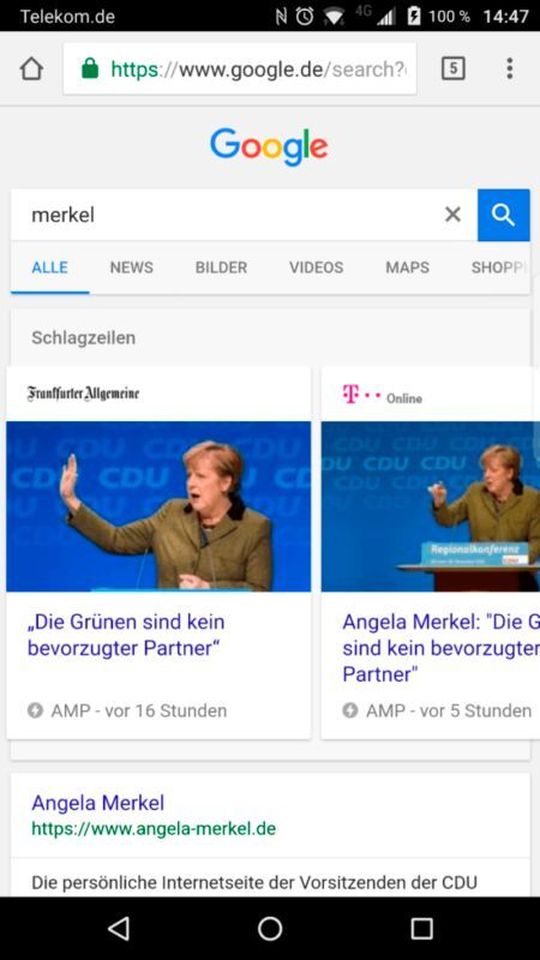 In der mobilen Suche hat Google extra für AMP das Carousel als neues Format für Newsartikel eingeführt. In der mobilen Suche hat Google extra für AMP das Carousel als neues Format für Newsartikel eingeführt.