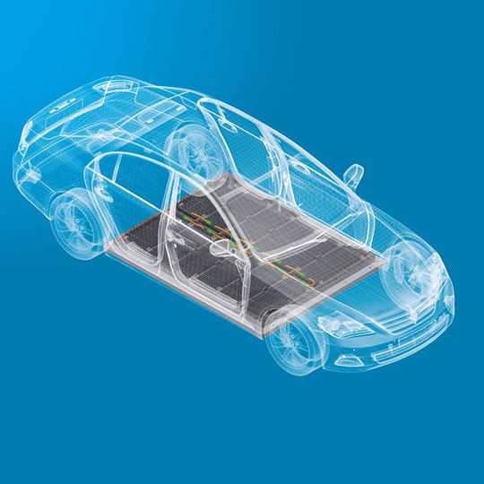 Kirchhoff Automotive zeigt ein hybrides Batteriegehäuse auf der IAA in Frankfurt Kirchhoff Automotive zeigt ein hybrides Batteriegehäuse auf der IAA in Frankfurt