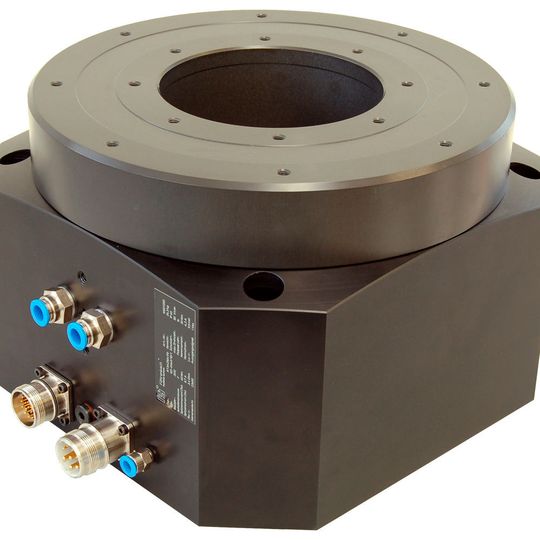 Der direkt angetriebenen Rundtisch RT3A250 mit 250 mm Durchmesser ergänzt die Produktpalette an Rundtischen bei Föhrenbach. Der direkt angetriebenen Rundtisch RT3A250 mit 250 mm Durchmesser ergänzt die Produktpalette an Rundtischen bei Föhrenbach.