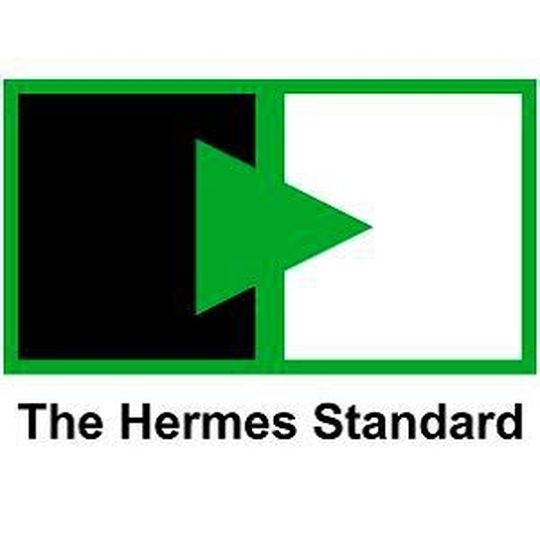 Das Logo von „The Hermes Standard“: Mit dem auf TCP/IP und XML basierenden Protokoll soll es erstmals möglich sein, Leiterplatten lückenlos nachvollziehbar und ohne Datenverlust durch alle Stationen einer SMT-Linie weiterzureichen. Das Logo von „The Hermes Standard“: Mit dem auf TCP/IP und XML basierenden Protokoll soll es erstmals möglich sein, Leiterplatten lückenlos nachvollziehbar und ohne Datenverlust durch alle Stationen einer SMT-Linie weiterzureichen.
