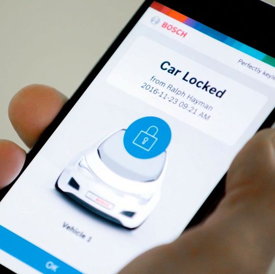 Bosch will Autos per App öffnen und starten. Bosch will Autos per App öffnen und starten.