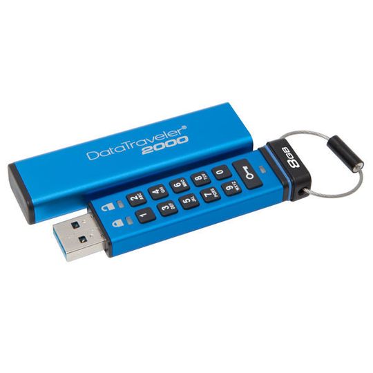 Die Sticks der DataTraveler 2000-Reihe sind nun auch mit 4 GByte und 8 GByte verfügbar. Die Sticks der DataTraveler 2000-Reihe sind nun auch mit 4 GByte und 8 GByte verfügbar.