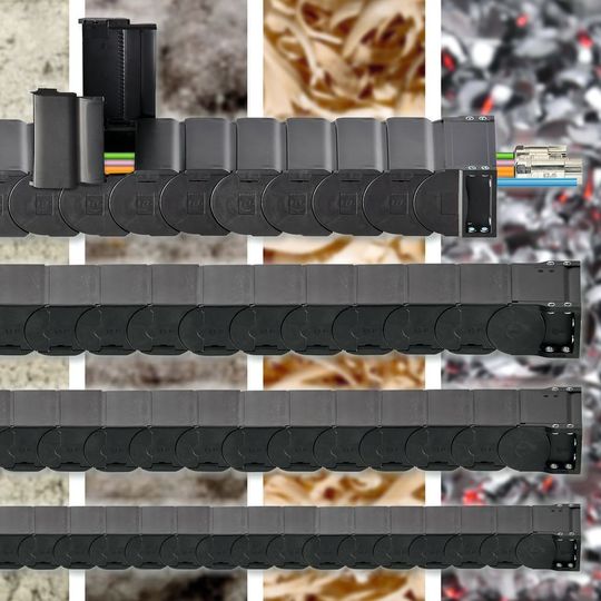 Igus zeigt auf der EMO 2017 die Energierohre der Serie R2.1. Sie sollen zu den dichtesten Energierohren bei bewegten Anwendungen zählen und sind nun in neuen Größen erhältlich. Igus zeigt auf der EMO 2017 die Energierohre der Serie R2.1. Sie sollen zu den dichtesten Energierohren bei bewegten Anwendungen zählen und sind nun in neuen Größen erhältlich.