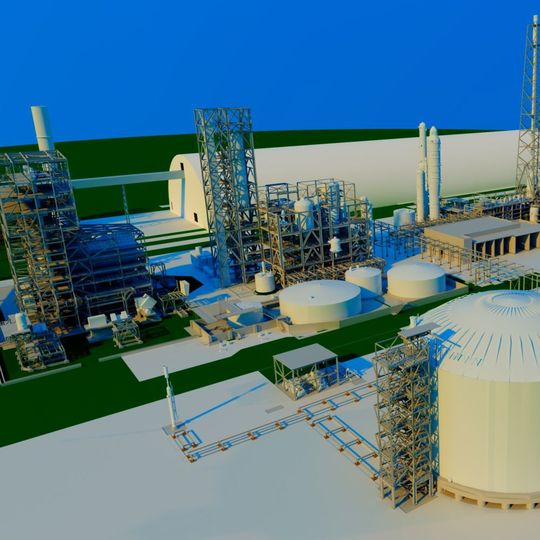 Der neue Düngemittelkomplex wird im Sungai Liang Industrial Park in Brunei errichtet. Der neue Düngemittelkomplex wird im Sungai Liang Industrial Park in Brunei errichtet.