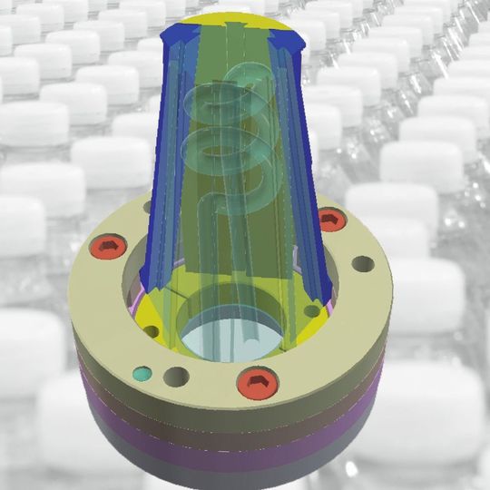 The patent-pending collapsible core from Strack Norma is manufactured with an additive- manufactruing process using the metal laser-sintering method. The patent-pending collapsible core from Strack Norma is manufactured with an additive- manufactruing process using the metal laser-sintering method.