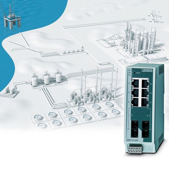 Die Managed Switches der Produktfamilie FL Switch 2000 lassen sich in vielfältigen Automatisierungsanwendungen einsetzen. Die Managed Switches der Produktfamilie FL Switch 2000 lassen sich in vielfältigen Automatisierungsanwendungen einsetzen.