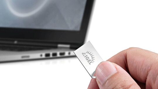 La chiavetta USB UD Pocket trasforma temporaneamente i computer in thin client.