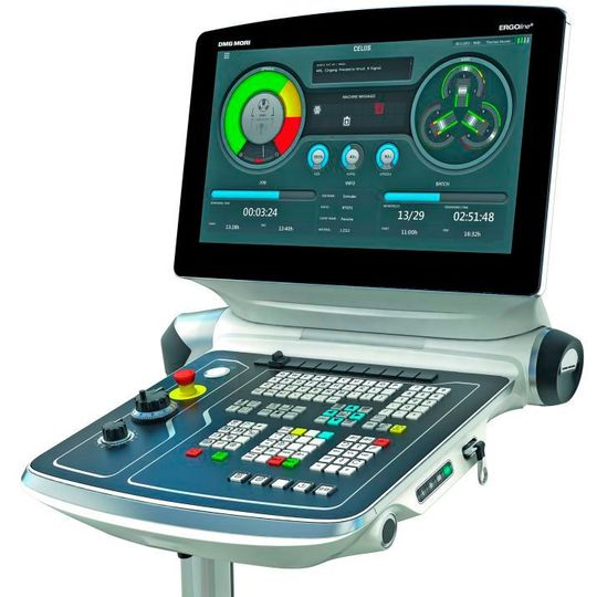 Celos von DMG Mori verbindet Produktions- und Managementstrukturen und schafft so die Grundlage für eine völlig digitalisierte, papierlose Produktion. Durch das schnelle Bedienen und Rüsten werden deutlich höhere Stückzahlen erreicht. Die Oberflächengestaltung wurde weltweit vereinheitlicht. Celos von DMG Mori verbindet Produktions- und Managementstrukturen und schafft so die Grundlage für eine völlig digitalisierte, papierlose Produktion. Durch das schnelle Bedienen und Rüsten werden deutlich höhere Stückzahlen erreicht. Die Oberflächengestaltung wurde weltweit vereinheitlicht.