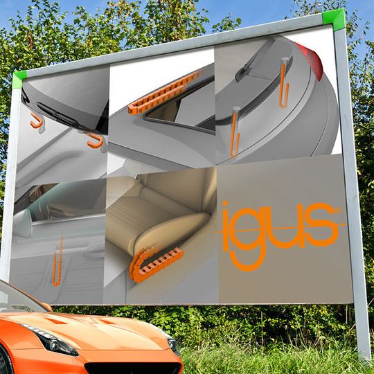 Igus präsentiert auf der IAA in Frankfurt Energiekettenlösungen in verschiedenen Größen für unterschiedlichste Anwendungsszenarien im Automobil. Igus präsentiert auf der IAA in Frankfurt Energiekettenlösungen in verschiedenen Größen für unterschiedlichste Anwendungsszenarien im Automobil.