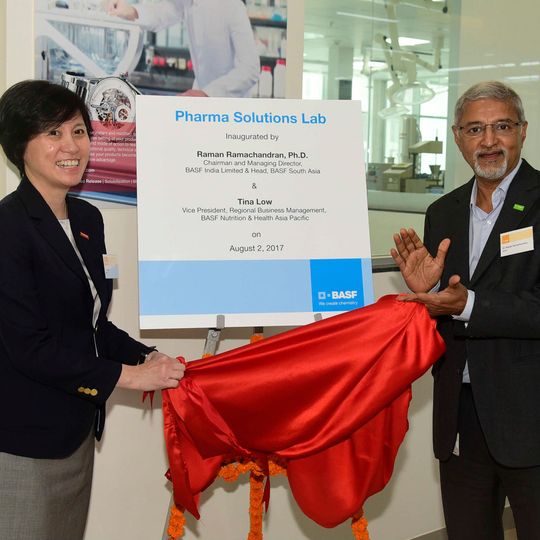 (From left) Tina Low, Vice President, BASF Nutrition & Health Asia Pacific, and Raman Ramachandran, Head South Asia and Chairman and Managing Director, BASF India (From left) Tina Low, Vice President, BASF Nutrition & Health Asia Pacific, and Raman Ramachandran, Head South Asia and Chairman and Managing Director, BASF India