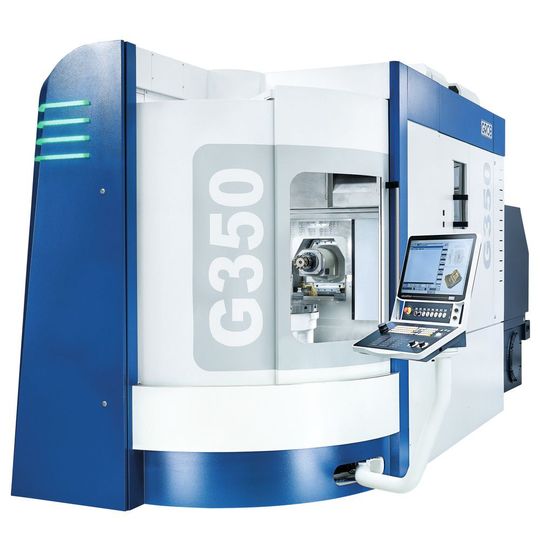 Die Grob-Universalmaschine G350 der 2. Generation. Die Grob-Universalmaschine G350 der 2. Generation.
