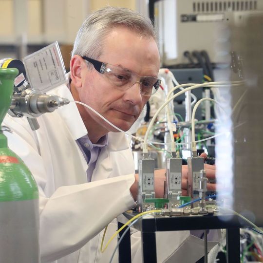 Researchers at Cardiff Catalysis Institute have discovered they can produce methanol from methane through simple catalysis. Researchers at Cardiff Catalysis Institute have discovered they can produce methanol from methane through simple catalysis.