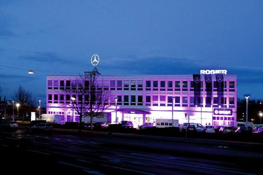Die Mercedes-Benz-Niederlassung in Braunschweig gehört seit diesem Jahr zur Rosier-Gruppe. Die Mercedes-Benz-Niederlassung in Braunschweig gehört seit diesem Jahr zur Rosier-Gruppe.