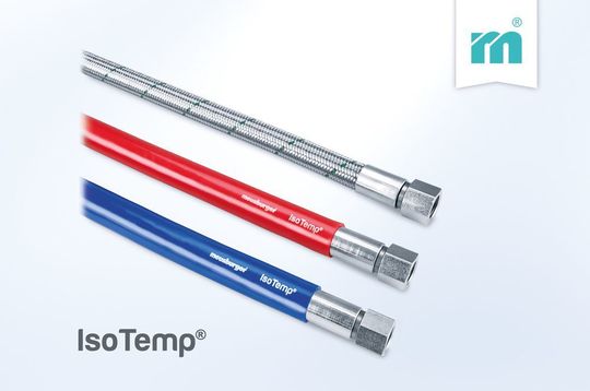 Mehr Sicherheit im Betrieb dank dem IsoTemp® Hochtemperaturschlauch Mehr Sicherheit im Betrieb dank dem IsoTemp® Hochtemperaturschlauch