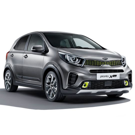 Den Kia Picanto gibt es künftig auch im Crossover-Look. Den Kia Picanto gibt es künftig auch im Crossover-Look.