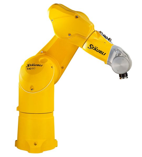 Stäubli präsentiert die neuen Modelle TX2-60 und TX2-60L mit einer max. Tragkraft von 9 kg und 5 kg. Stäubli präsentiert die neuen Modelle TX2-60 und TX2-60L mit einer max. Tragkraft von 9 kg und 5 kg.