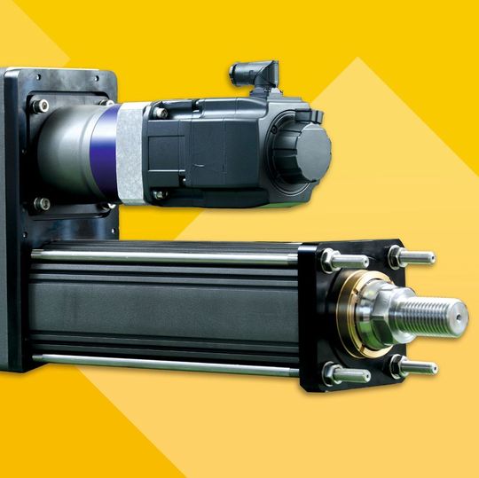 Mit den Exlar-Linearaktuatoren der FT-Serie stehen leistungsfähige und energiesparende Alternativen zu hydraulischen Aktoren zur Verfügung. Mit den Exlar-Linearaktuatoren der FT-Serie stehen leistungsfähige und energiesparende Alternativen zu hydraulischen Aktoren zur Verfügung.