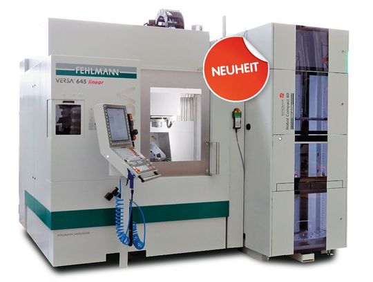 Die Fehlmann Versa 645 linear ist konzeptionell ohne Bedienungseinschränkung einfach und jederzeit automatisierbar. Ebenfalls als Zweimaschinen-Lösung kombinierbar – volle Flexibilität und höchste Produktivität. Die Fehlmann Versa 645 linear ist konzeptionell ohne Bedienungseinschränkung einfach und jederzeit automatisierbar. Ebenfalls als Zweimaschinen-Lösung kombinierbar – volle Flexibilität und höchste Produktivität.