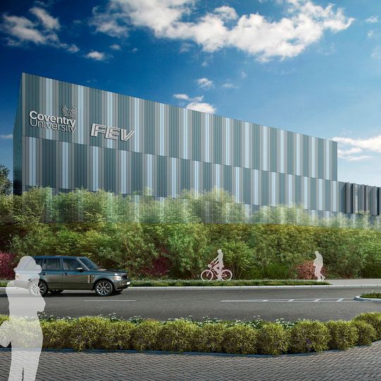 So könnte das gemeinsame Entwicklungszentrum des Engineering-Dienstleisters FEV und der Coventry University in England aussehen. So könnte das gemeinsame Entwicklungszentrum des Engineering-Dienstleisters FEV und der Coventry University in England aussehen.