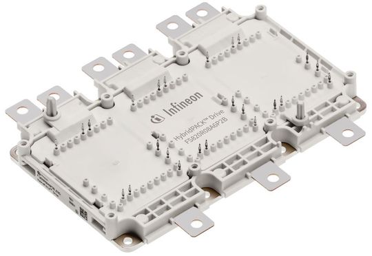 Bild 1: Modulgehäuse des HybridPACK Drive (HPDrive). Bild 1: Modulgehäuse des HybridPACK Drive (HPDrive).