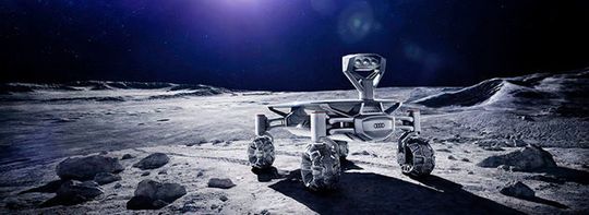 Acht Kilogramm Gewicht hat er verloren, gleichzeitig an Audi e-tron Power zugelegt: Der Rover „Audi lunar quattro“ ist nach umfangreichen Tests bereit, eines der schwierigsten Terrains überhaupt, den Mond, zu erkunden. Acht Kilogramm Gewicht hat er verloren, gleichzeitig an Audi e-tron Power zugelegt: Der Rover „Audi lunar quattro“ ist nach umfangreichen Tests bereit, eines der schwierigsten Terrains überhaupt, den Mond, zu erkunden.