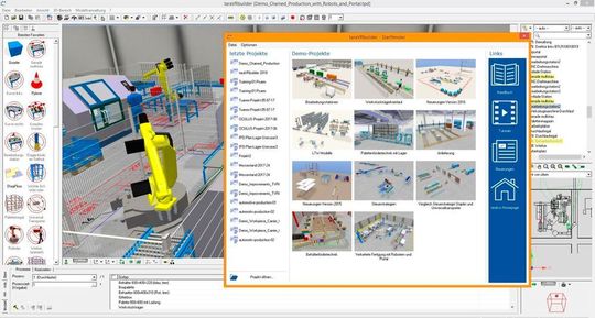 Der taraVRbuilder 2018 erhöht bereits im Startbildschirm die Produktivität durch Schnelleinstiege und Hilfsangebote. Der taraVRbuilder 2018 erhöht bereits im Startbildschirm die Produktivität durch Schnelleinstiege und Hilfsangebote.