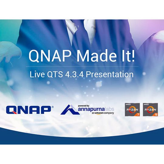 Die neuen Business-NAS von Qnap bieten bis zu zwölf Bays und sind mit Ryzen-CPUs ausgestattet. Die neuen Business-NAS von Qnap bieten bis zu zwölf Bays und sind mit Ryzen-CPUs ausgestattet.