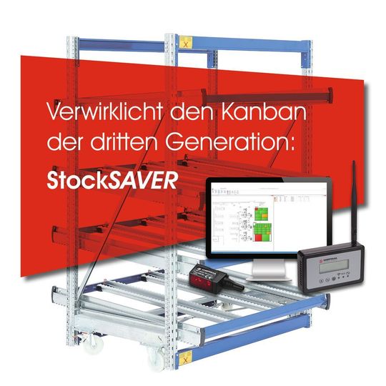 Die Lösung Stocksaver soll dazu beitragen, Sicherheitsbestände im Fifo-Regal zu reduzieren. Die Lösung Stocksaver soll dazu beitragen, Sicherheitsbestände im Fifo-Regal zu reduzieren.