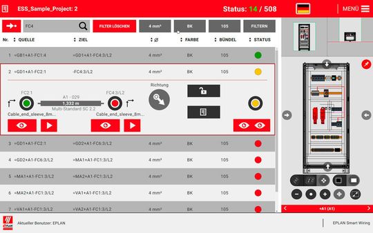 Die neue Version 2.7 von Eplan Smart Wiring ist nun auch als Web-Server-Client-Lösung erhältlich. Die neue Version 2.7 von Eplan Smart Wiring ist nun auch als Web-Server-Client-Lösung erhältlich.