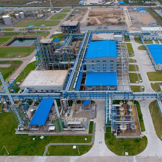 Akzo Nobel's Ningbo DCP plant is the largest of its kind in the world. Akzo Nobel's Ningbo DCP plant is the largest of its kind in the world.