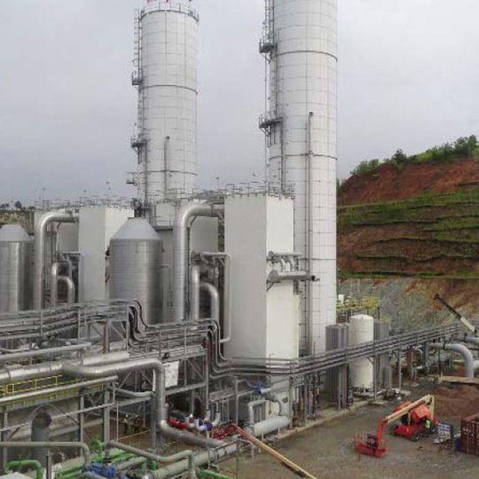 Air Products supplies oxygen for mining operations. (sample image) Air Products supplies oxygen for mining operations. (sample image)