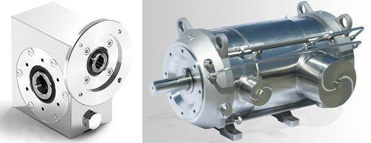 Les moteurs-réducteurs couvrent la gamme industrielle standard de même qu’en cas de besoin la zone ATEX 22. Les moteurs-réducteurs couvrent la gamme industrielle standard de même qu’en cas de besoin la zone ATEX 22.