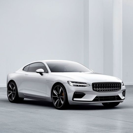 Das formschöne Plug-in-Hybridcoupé heißt Polestar 1. Das formschöne Plug-in-Hybridcoupé heißt Polestar 1.