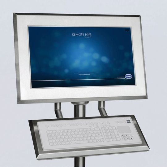 Die neuen Manta GMP zum Fernzugriff auf Prozessleitsysteme sind für den Einsatz in Reinräumen der Klasse C optimiert. Die neuen Manta GMP zum Fernzugriff auf Prozessleitsysteme sind für den Einsatz in Reinräumen der Klasse C optimiert.