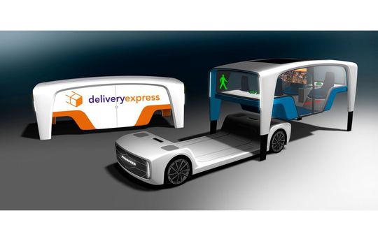 Der neue Concept Car "Snap" von der Ideenschmiede Rinspeed. Der neue Concept Car "Snap" von der Ideenschmiede Rinspeed.